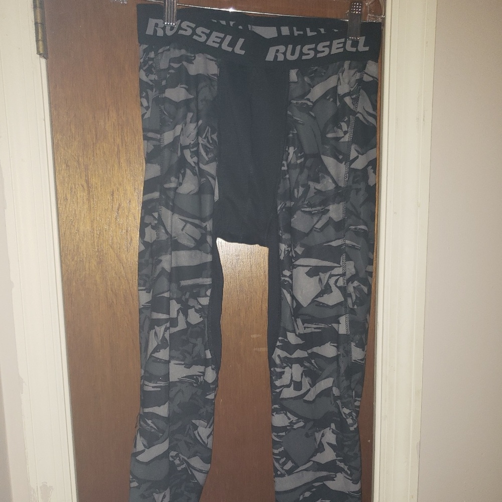 Medium Black Russell Compression Shorts